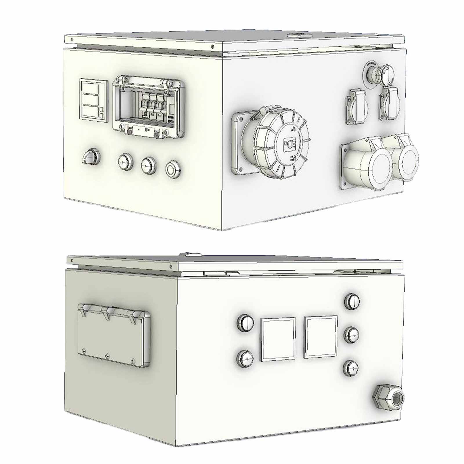 Generator Elmag cu priză de putere SEZN 35WD-AVR-IT/TN