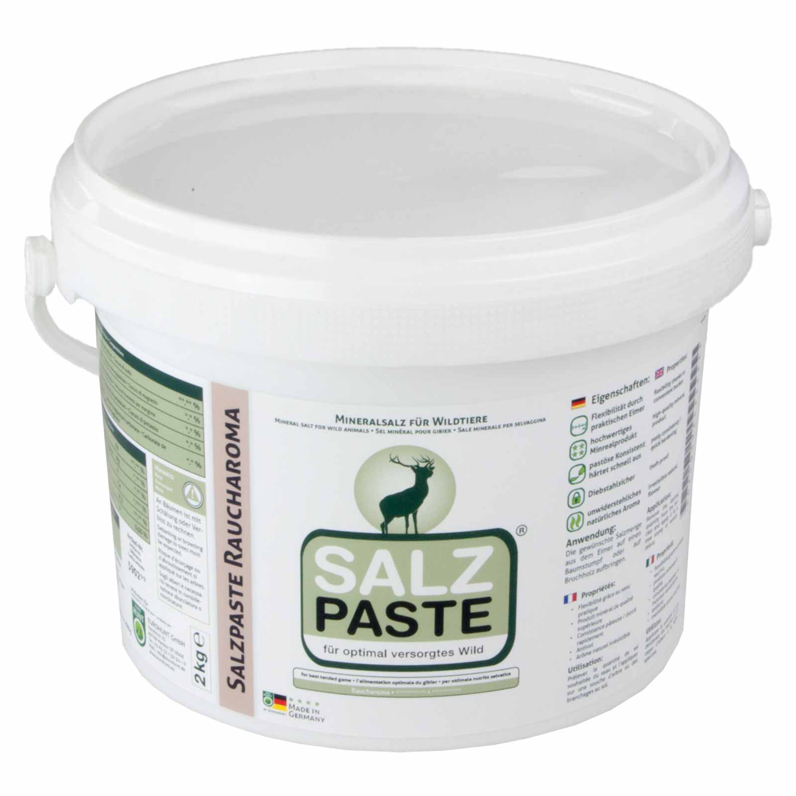 Pastă de sare 2 kg găleată de aromă de fum