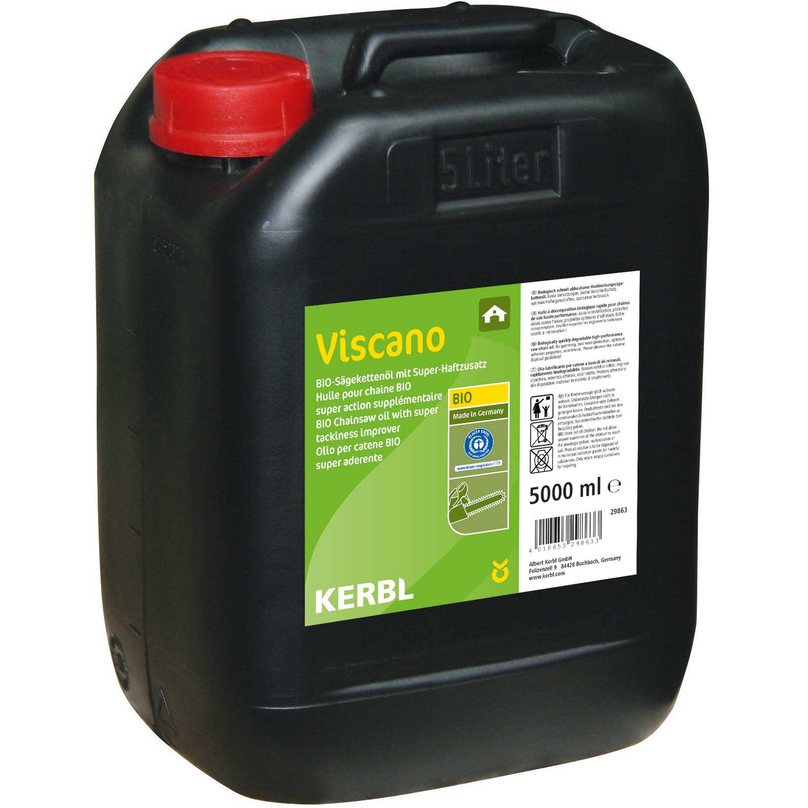 Viscano Bio ulei pentru drujbă 5 litri