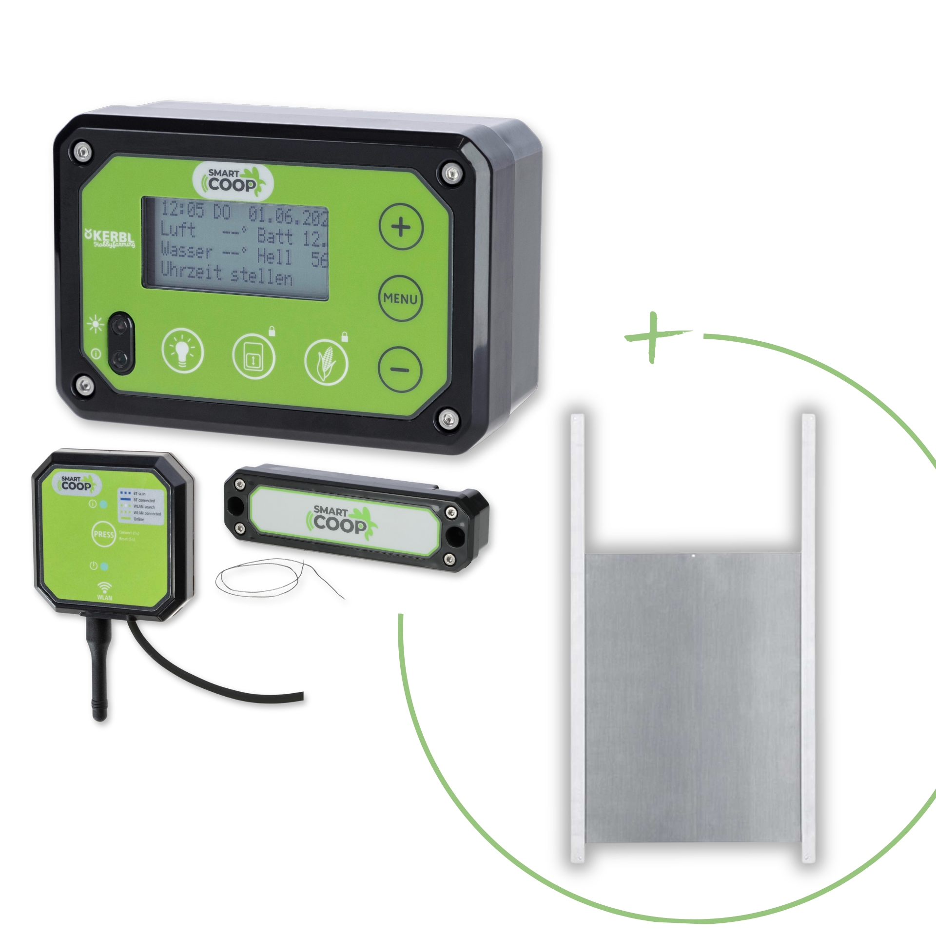 SmartCoop Automatic Chicken Door with Pulley + WiFi Set SmartCoop Automatic Chicken Door with Pulley + WiFi Set