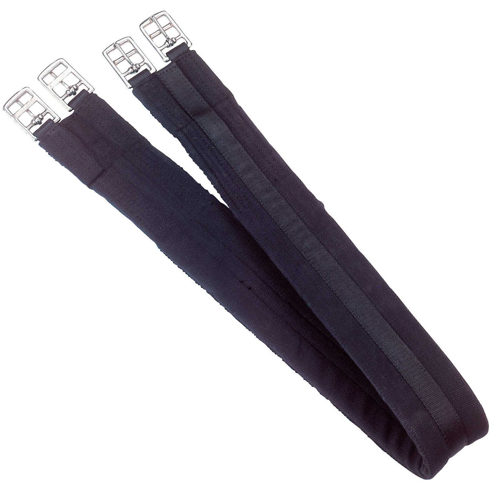 Covalliero curea lungă din bumbac negru 120 cm