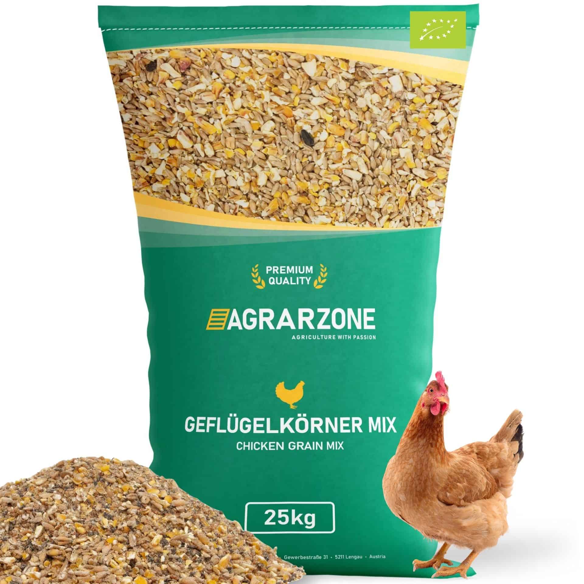 Agrarzone hrană organică cu cereale pentru păsări 25 kg