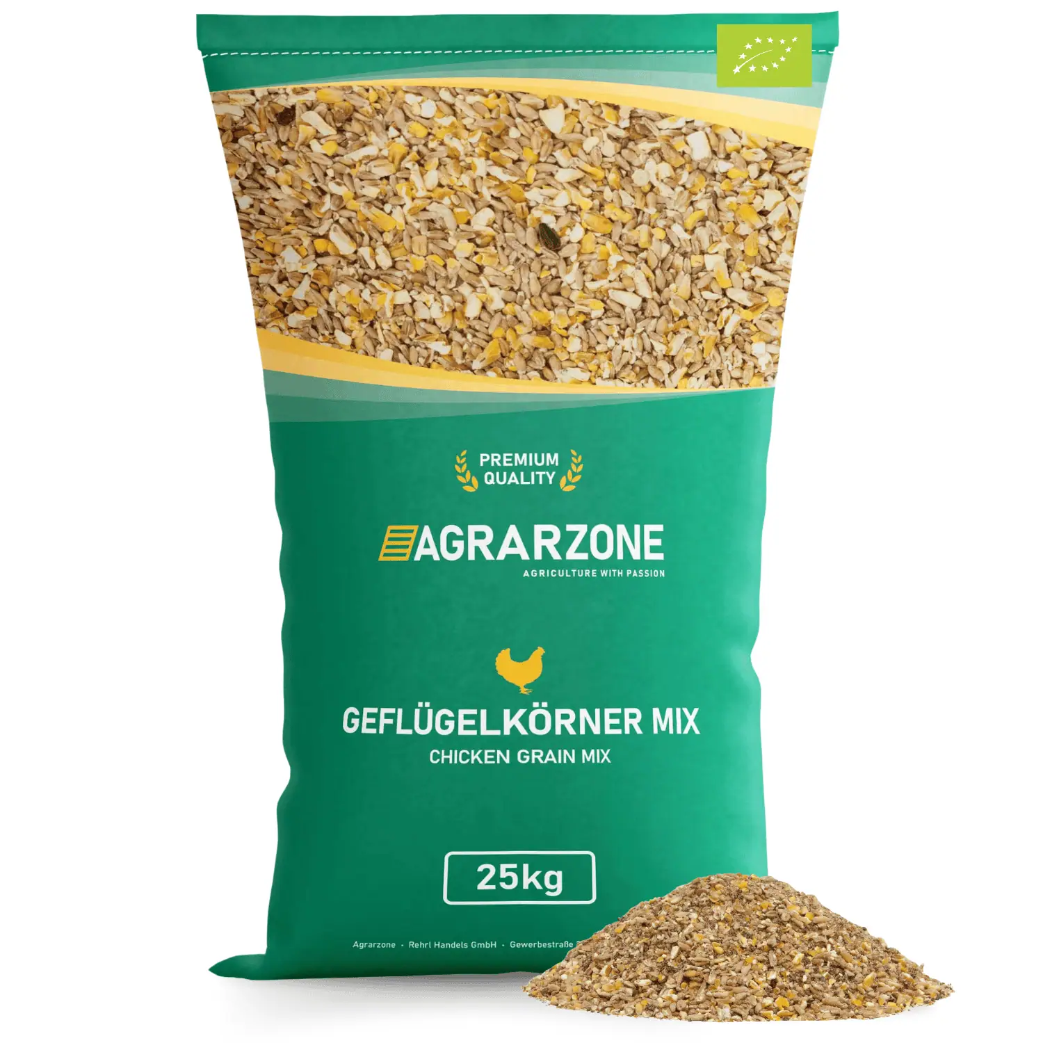 Agrarzone hrană organică cu cereale pentru păsări 25 kg