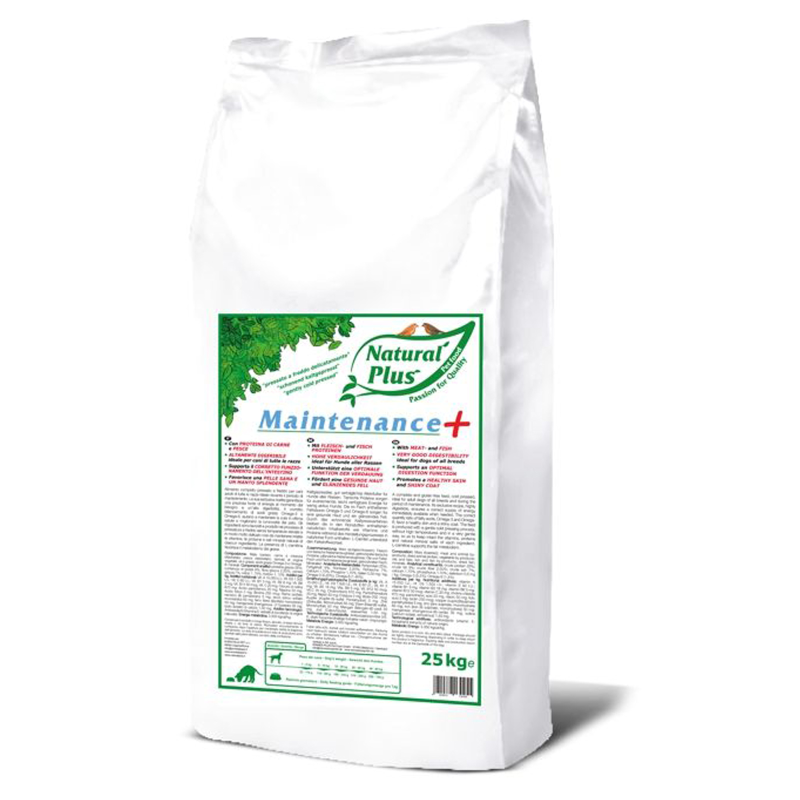 Natural Plus Maintenance Plus, presat la rece 25 kg