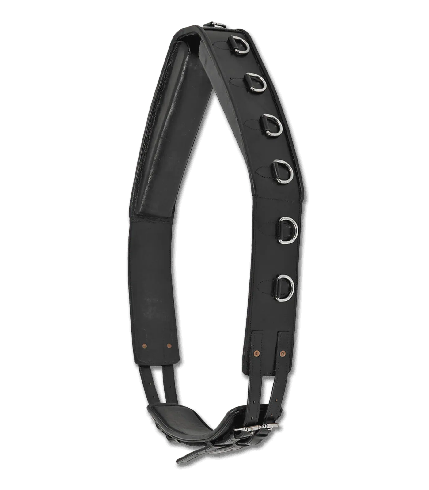 Lunging Surcingle, leather black FULL Lunging Surcingle, leather black FULL
