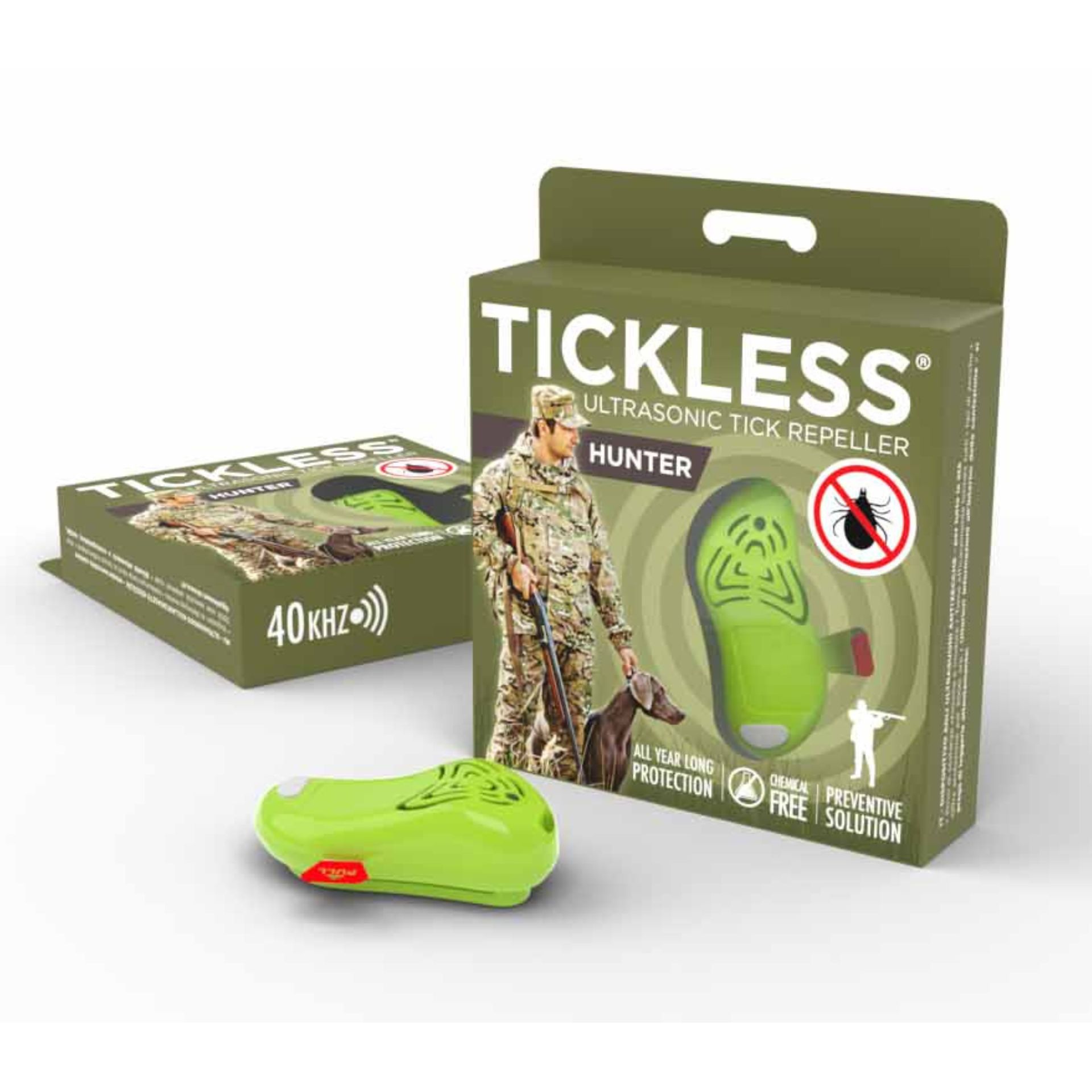 Tickless Hunter Tick repellent verde