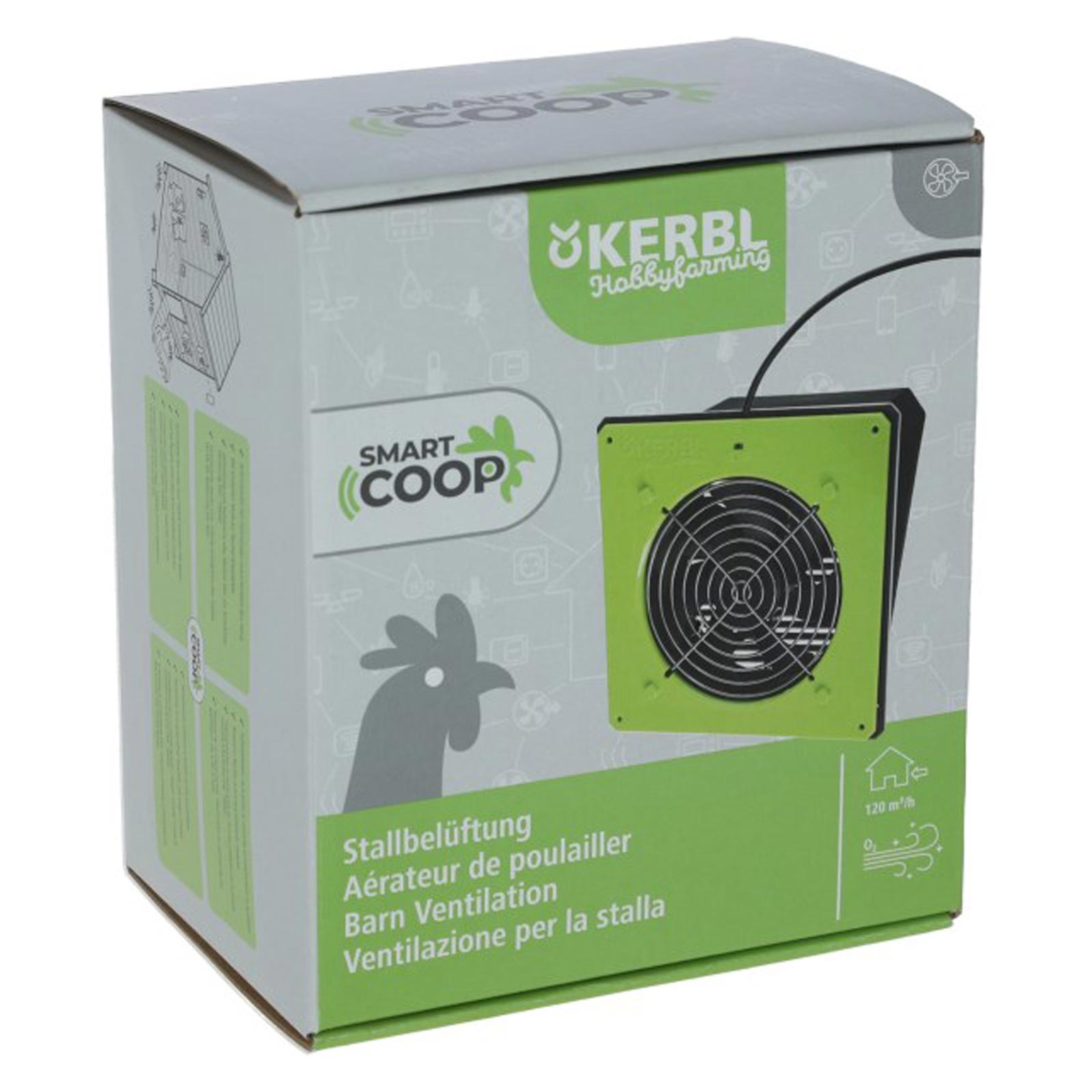 SmartCoop ventilație pentru coteț