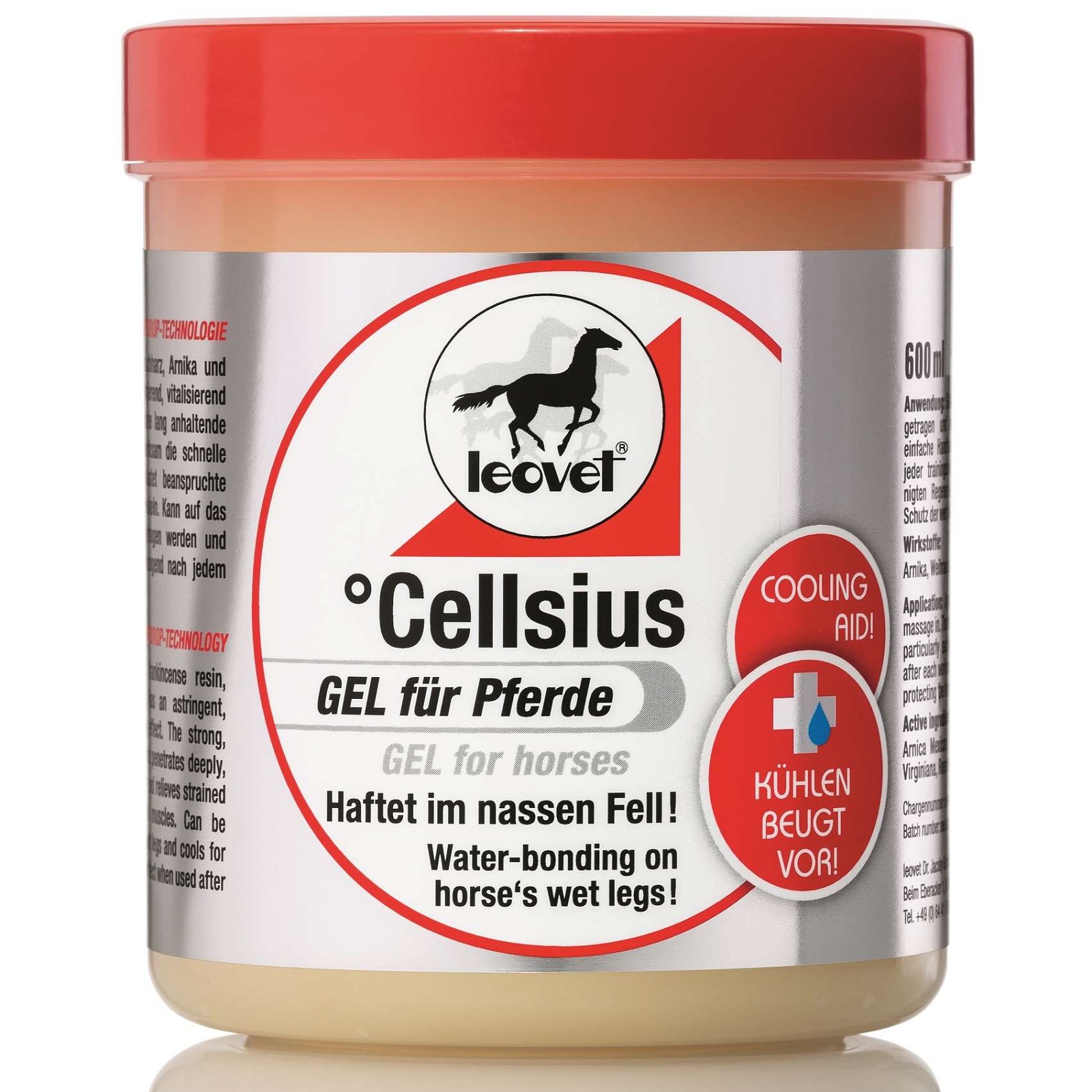 Leovet Cellsius gel răcoritor pentru cai 600 ml