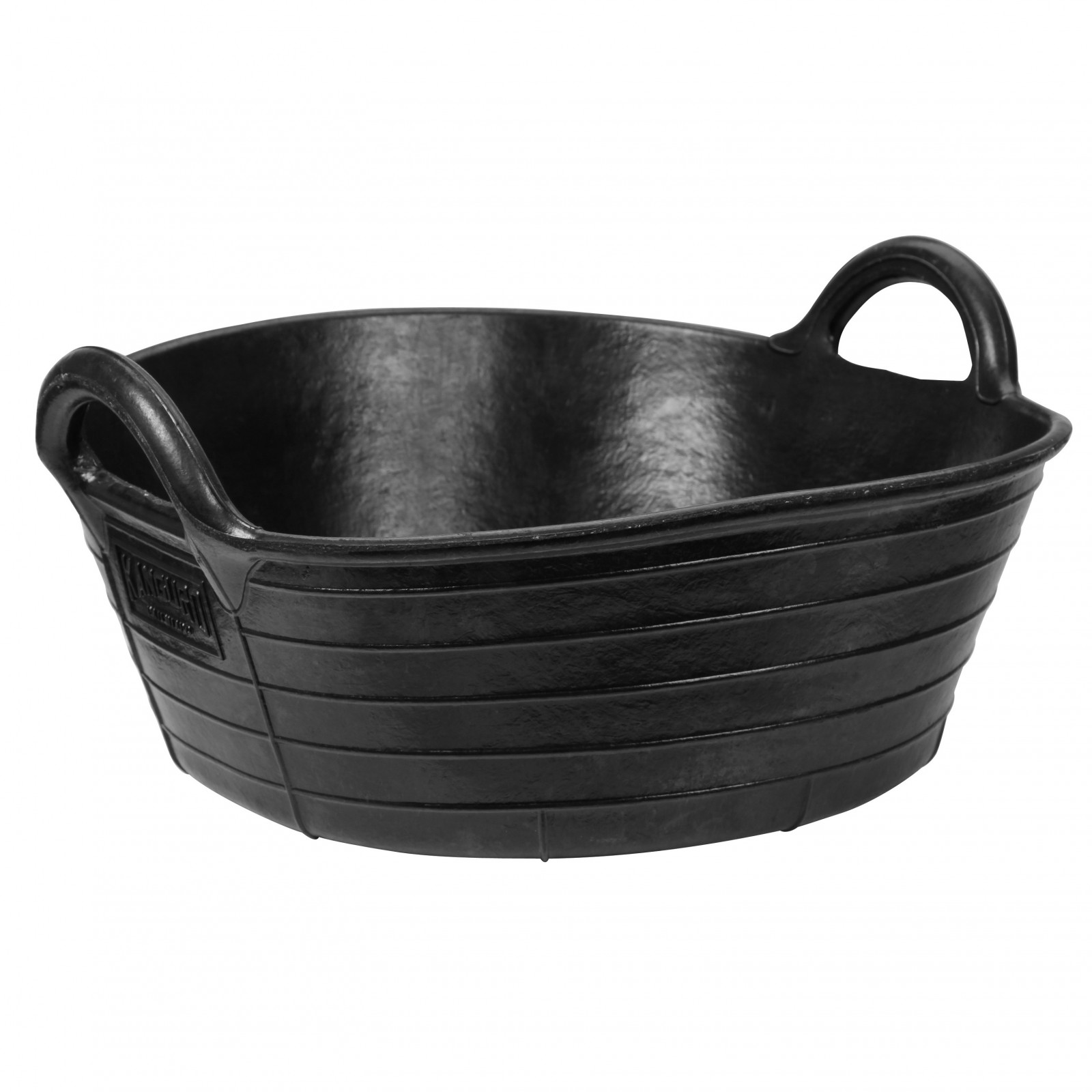 Jgheab de cauciuc flexibil negru 20 litri