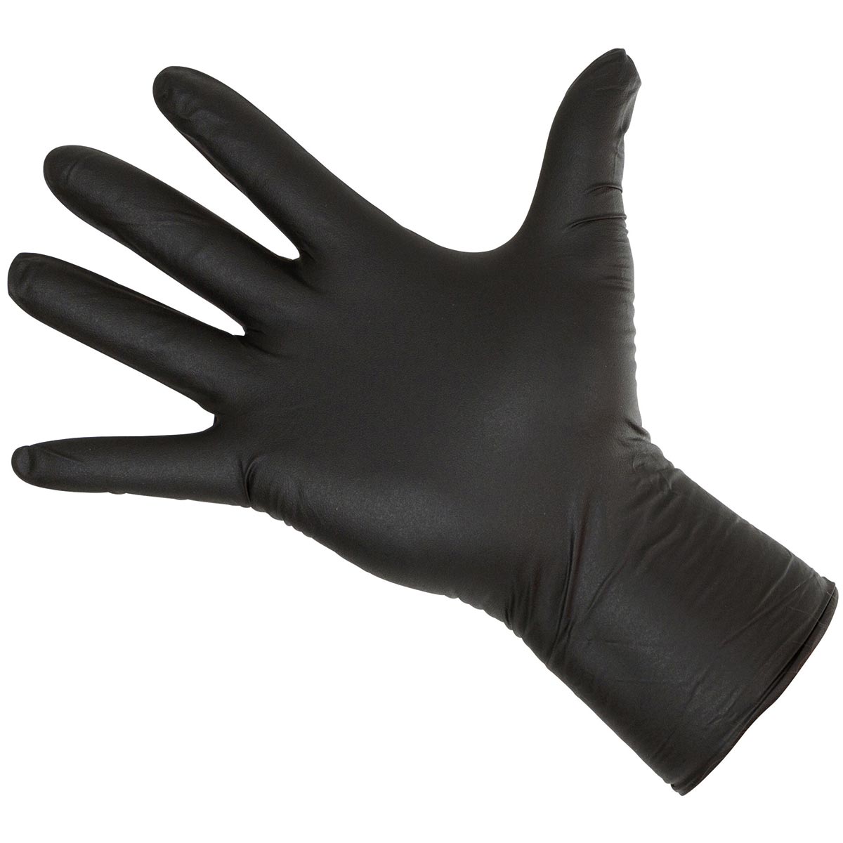 Mănuși de unică folosință Nitril lung negru