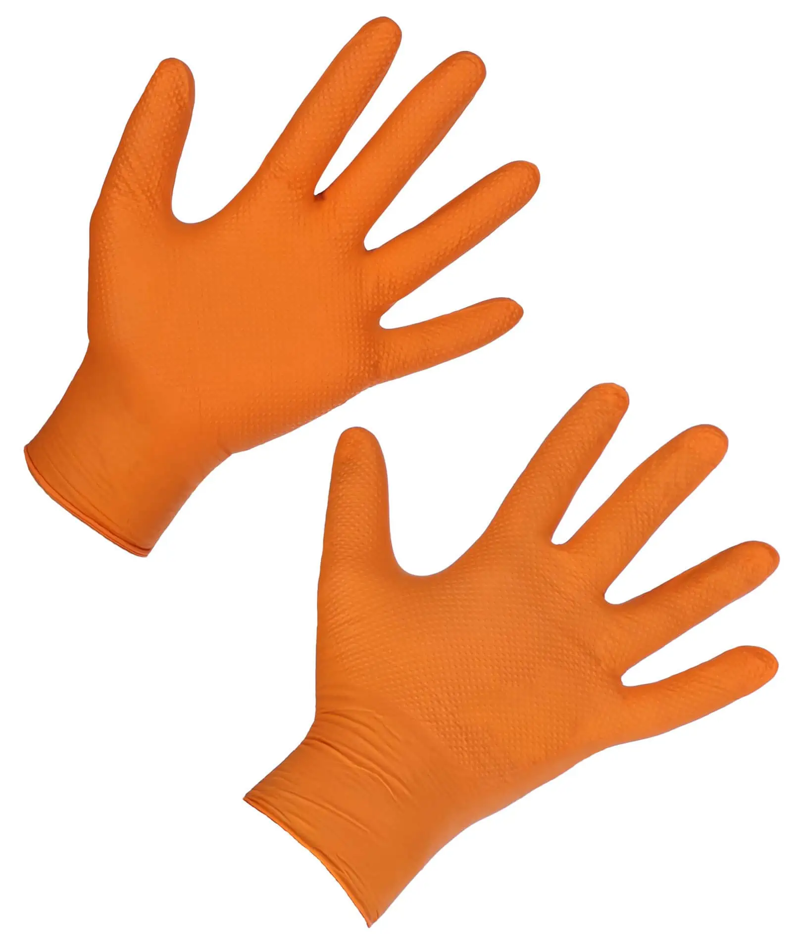 Mănuși de unică folosință din nitril X-Grip 240 mm portocaliu (50 bucăți)