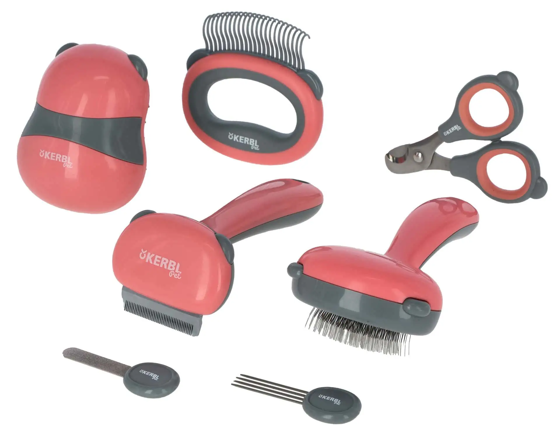 Set de toaletare pisici 7 piese Set de toaletare pisici 7 piese