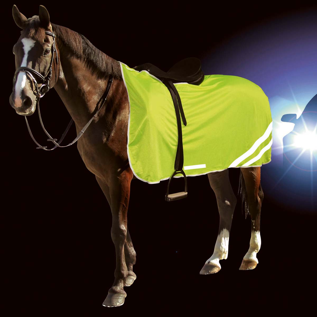 Covalliero pătură reflectorizantă pentru cai Reflex 135