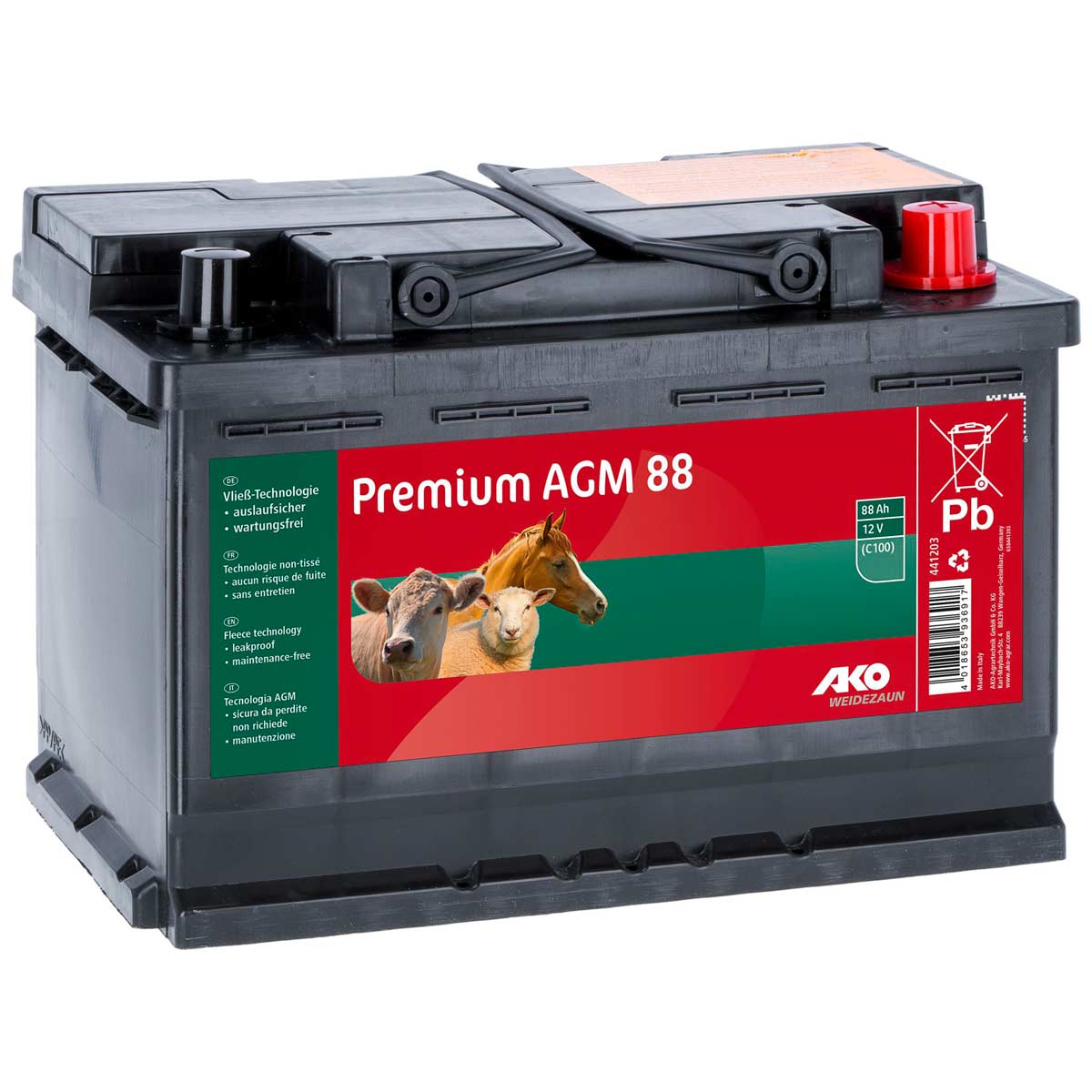 Baterie AGM pentru garduri electrice 12V 88 Ah Baterie AGM pentru garduri electrice 12V 88 Ah