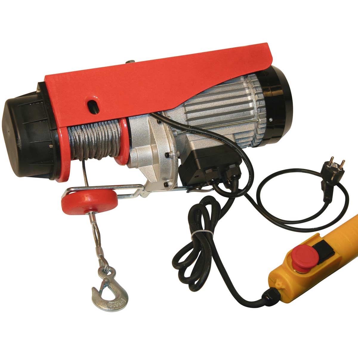 Troliu cu cablu electric 125 / 250 kg Troliu cu cablu electric 125 / 250 kg