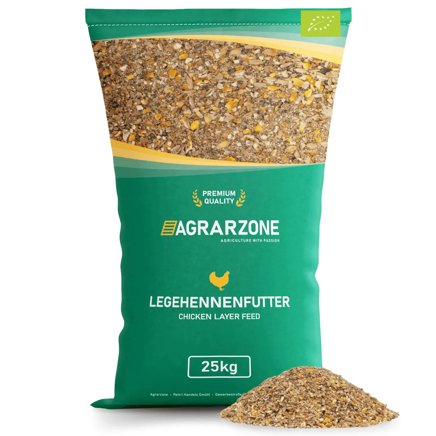 Agrarzone hrană făinoasă organică pentru găini ouătoare 25 kg