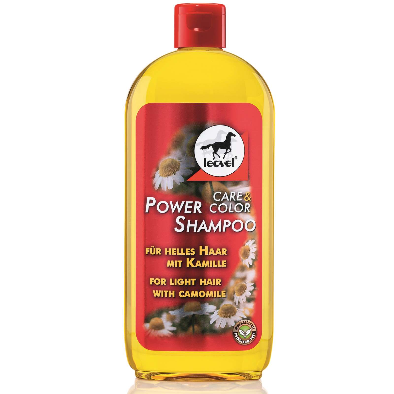 Leovet Power șampon cu mușețel pentru cai deschiși 500 ml