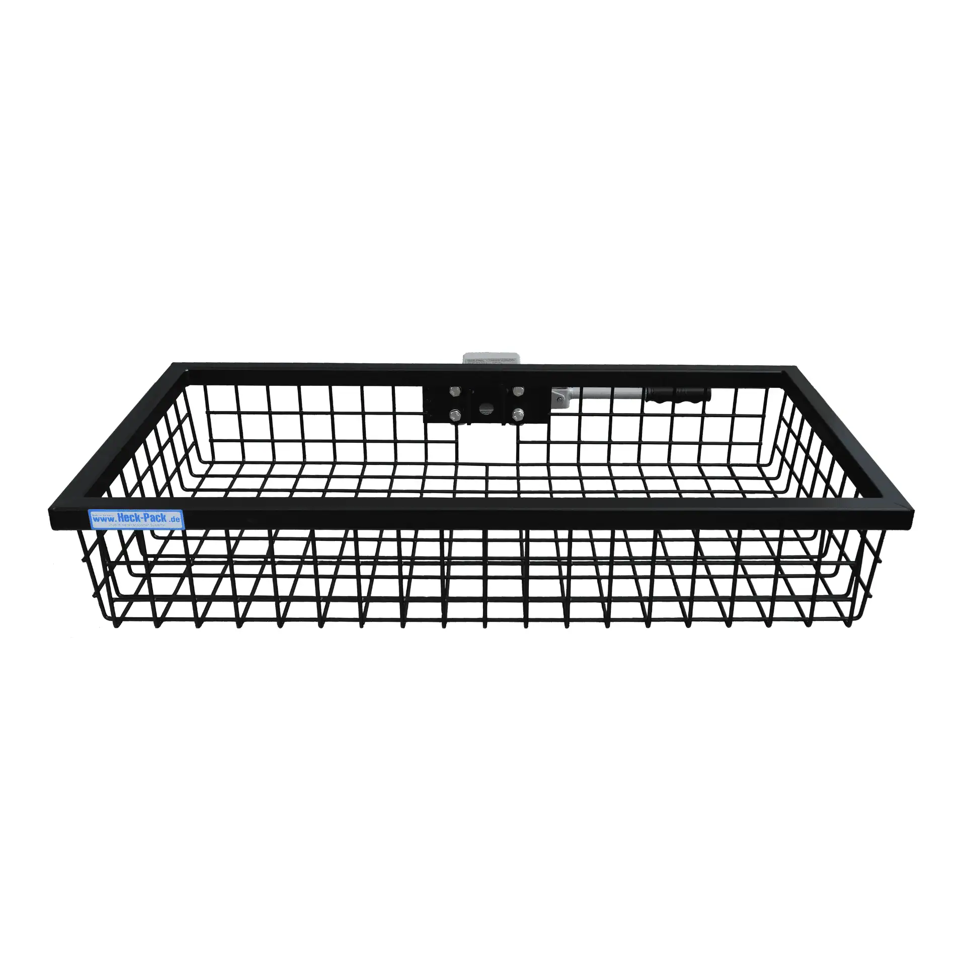 Heck-Pack Rear carrier Optimal, black powder-coated 100 x 50 x 17.5 cm Heck-Pack Rear carrier Optimal, black powder-coated 100 x 50 x 17.5 cm