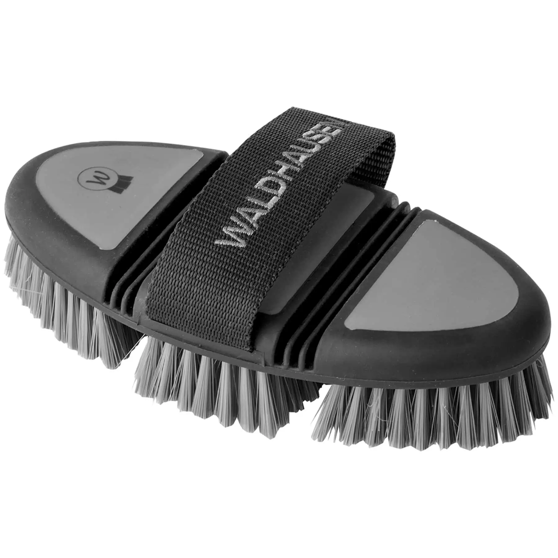 Flex Bodybrush, soft synthetic bristles black/gray Flex Bodybrush, soft synthetic bristles black/gray