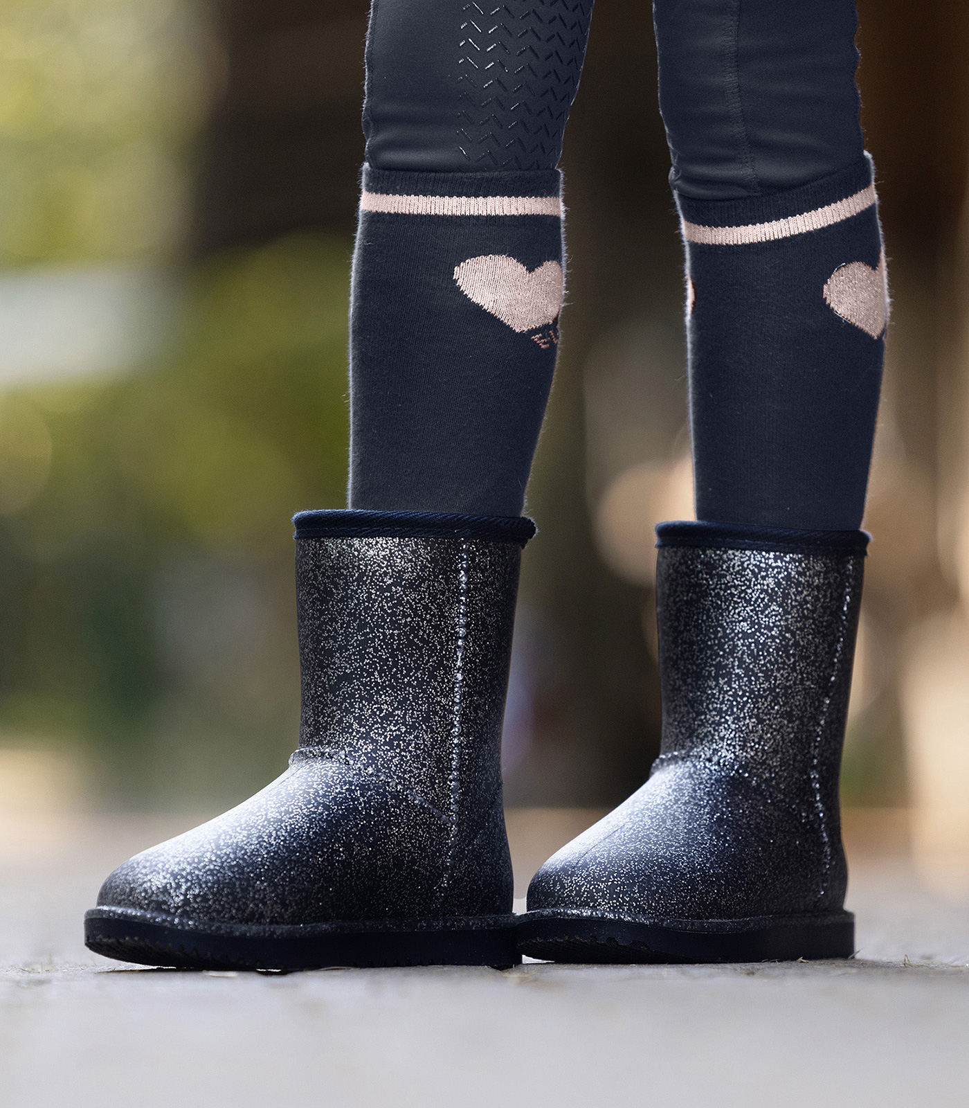 ELT Bootie Rainless, deep blue/lucky, size 30