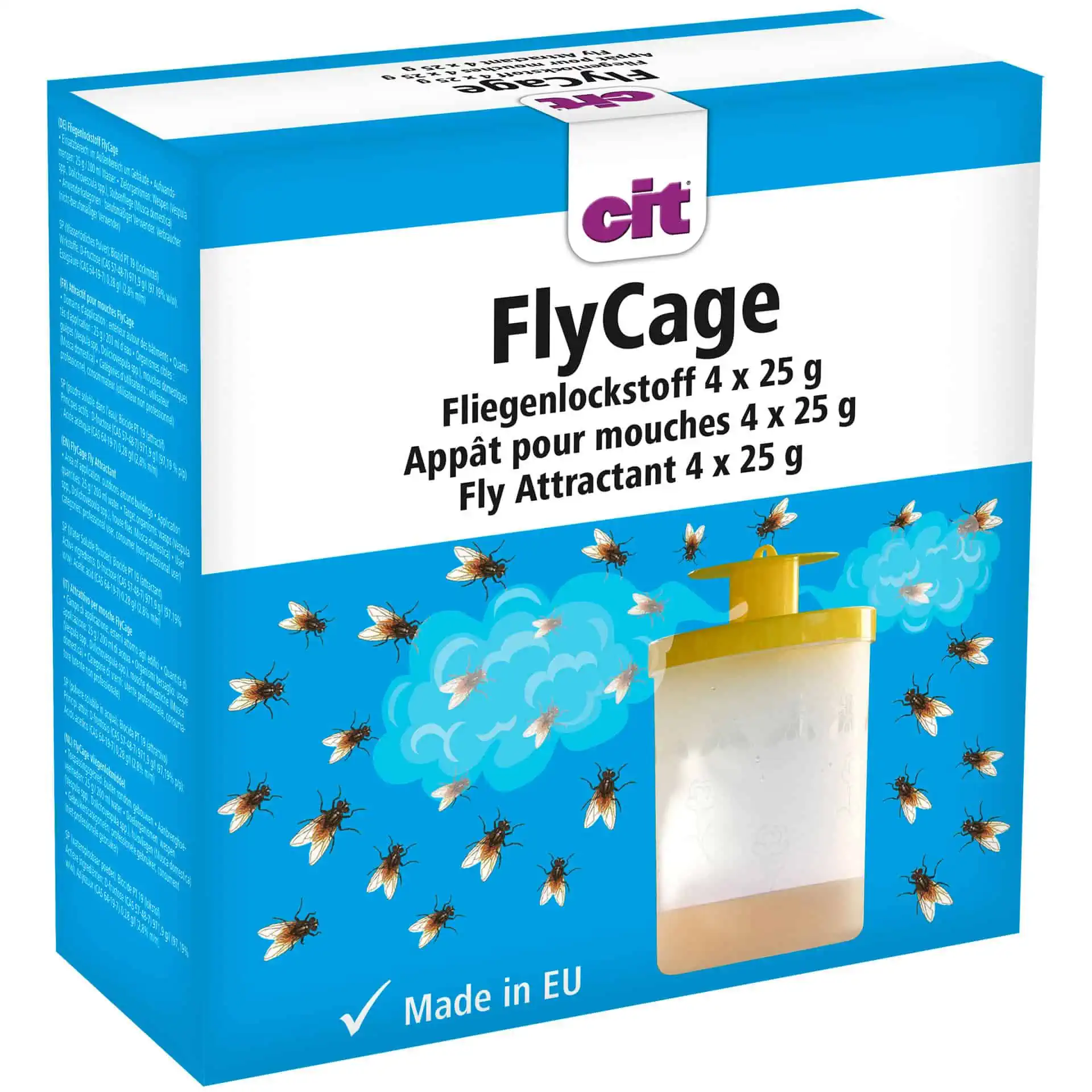 CIT FlyCage FlyCage momeală pentru atragerea muștelor 25 g (4 bucăți)