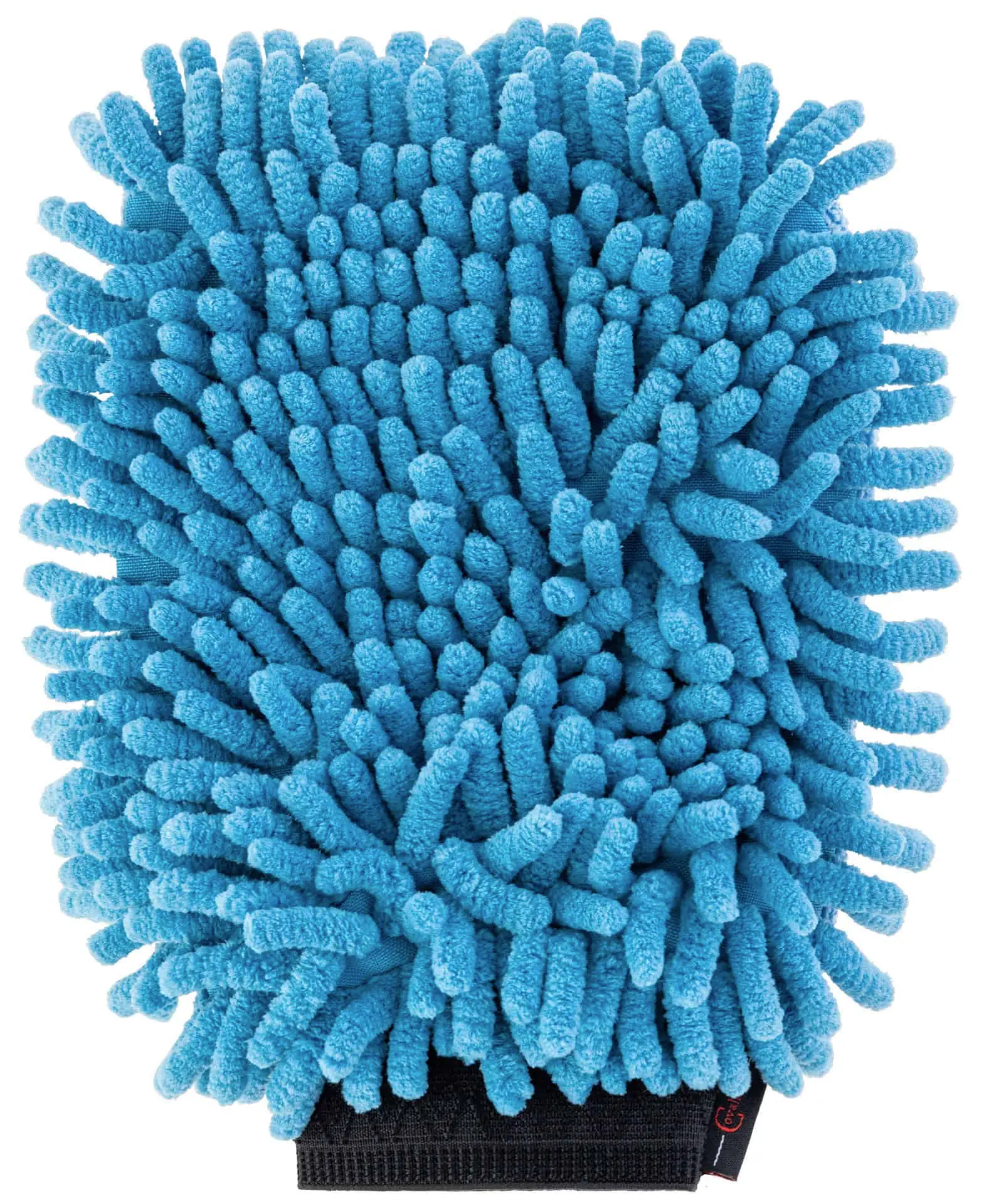 Mănușă de curățare din microfibră albastru deschis