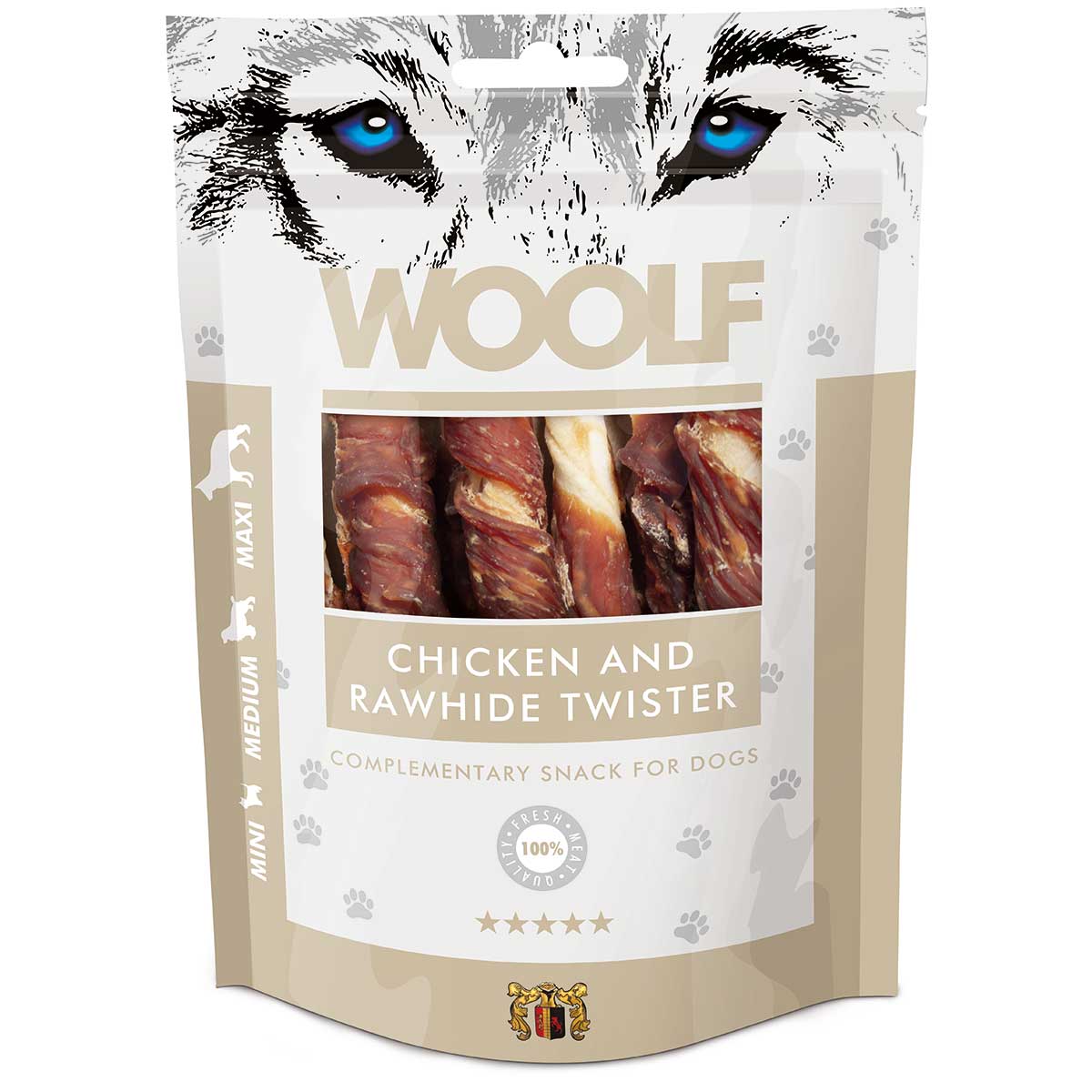 Woolf Dog Snack pentru câini Chicken Twister