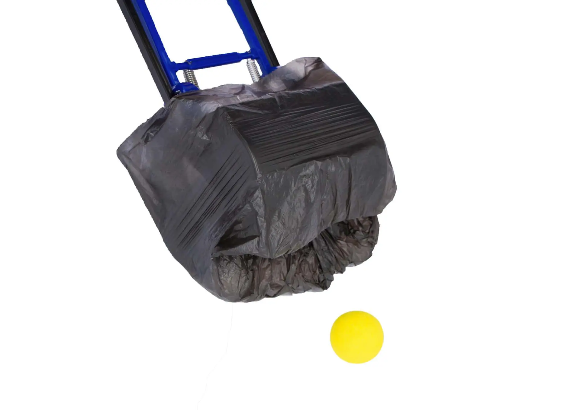 Balega de grajd Maxi Clean Up negru/albastru 71x13x14 cm
