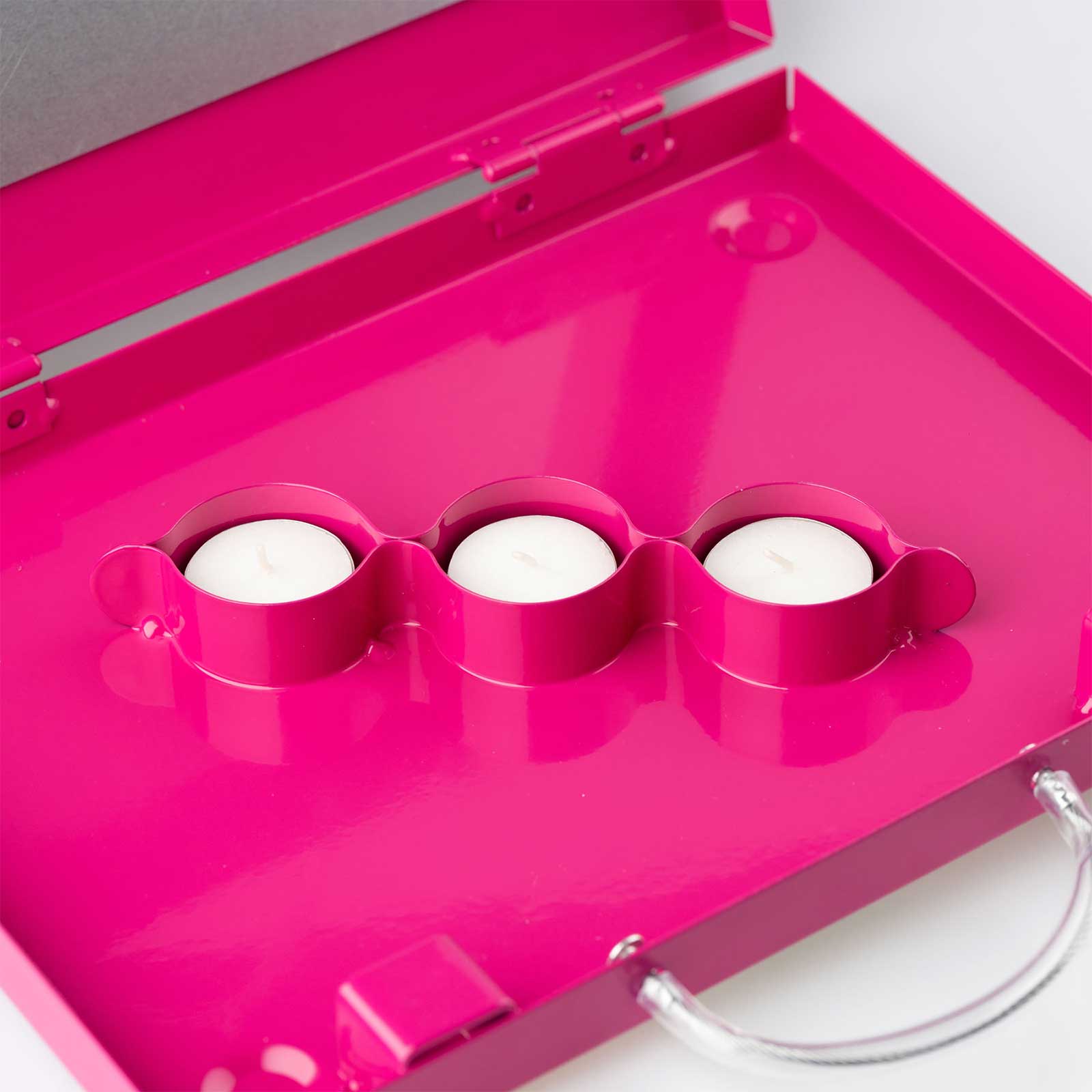Caniculă Eurohunt Roz încălzit cu luminițe 100 pachet