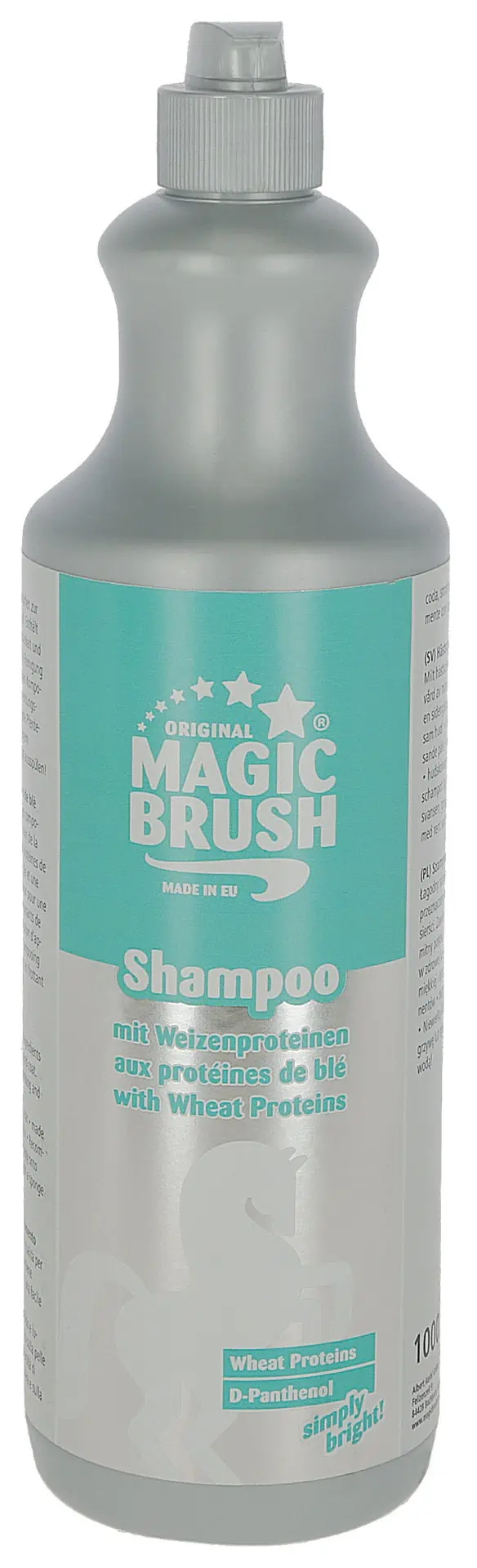 MagicBrush Șampon pentru cai cu proteine de grâu 1 litru