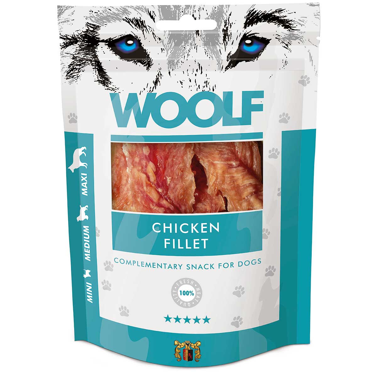 Woolf Snack pentru câini cu file de pui