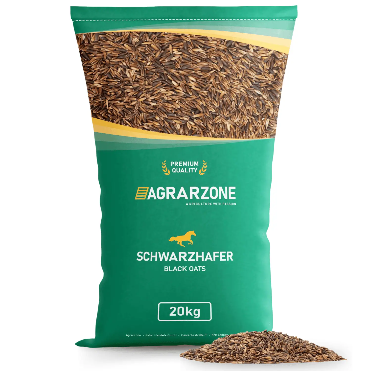 Agrarzone ovăz negru curățat/fără praf 20 kg