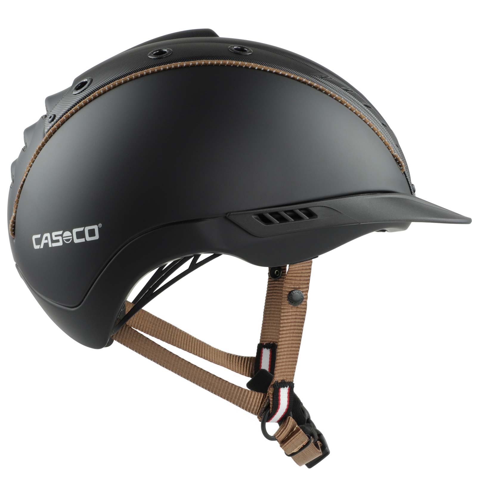 Casco MISTRALL 2 Edition cască de echitație structură neagră M - L