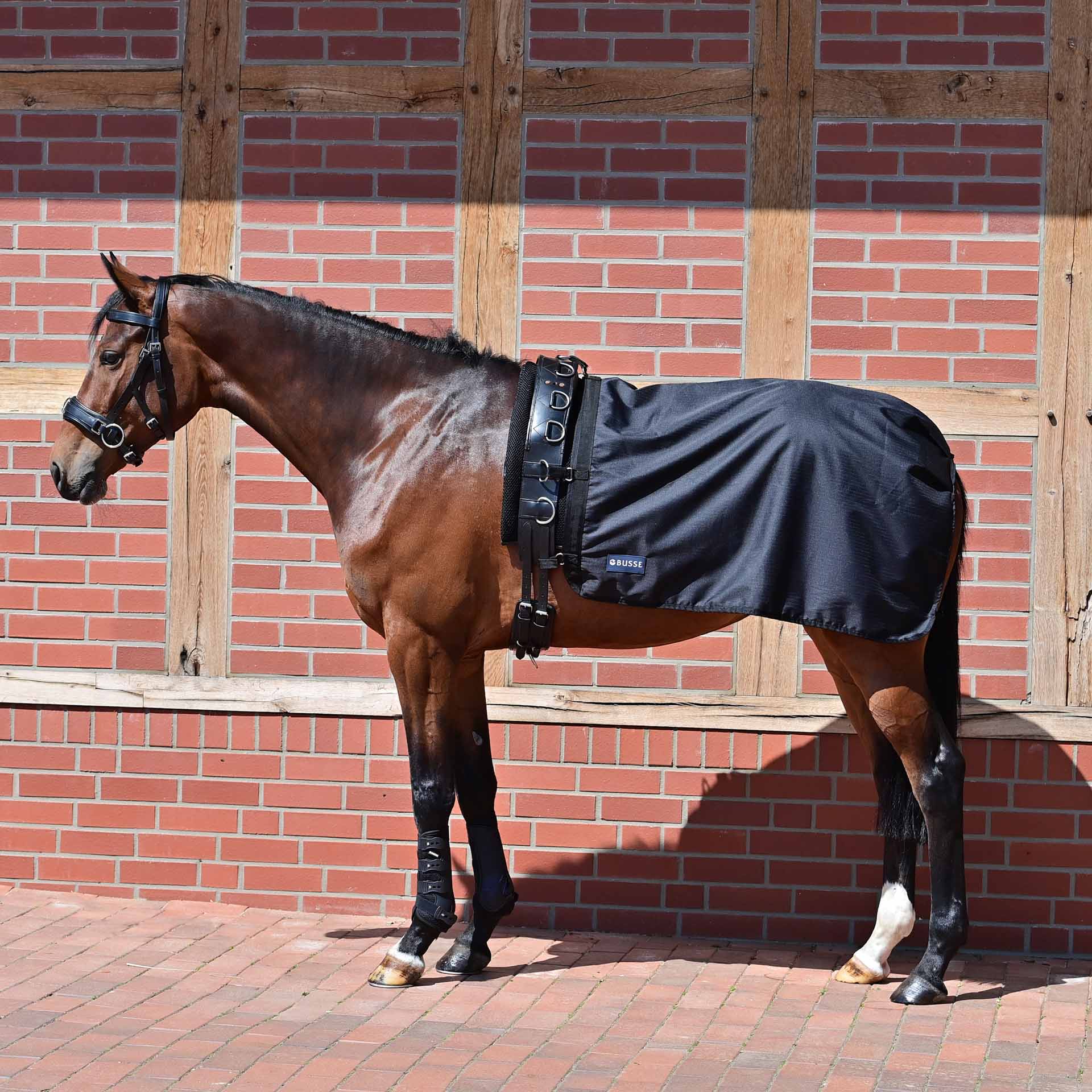 Covor de plutire BUSSE RAIN 50 125 negru Covor de plutire BUSSE RAIN 50 125 negru