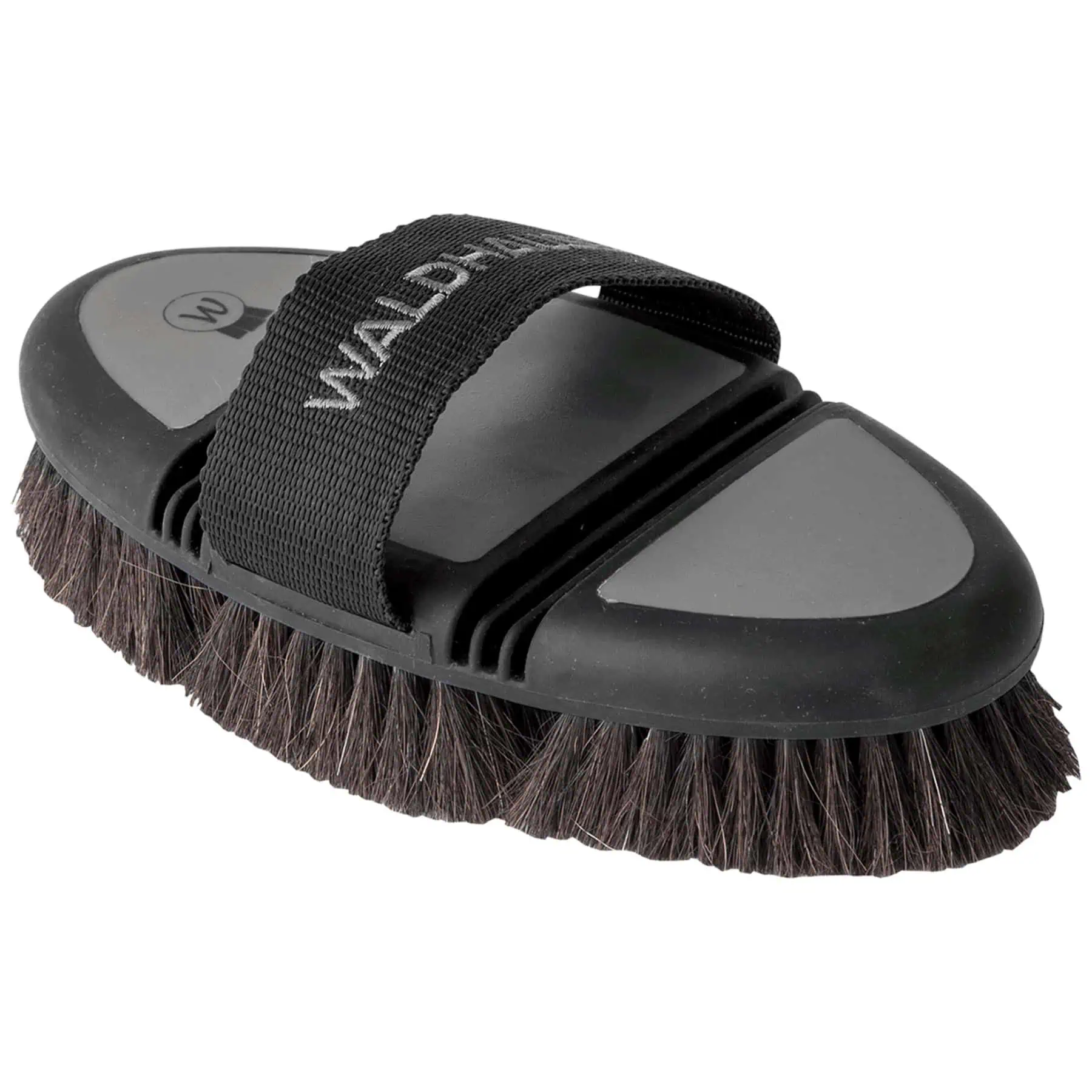 Flex Body Brush, horsehair black/gray Flex Body Brush, horsehair black/gray