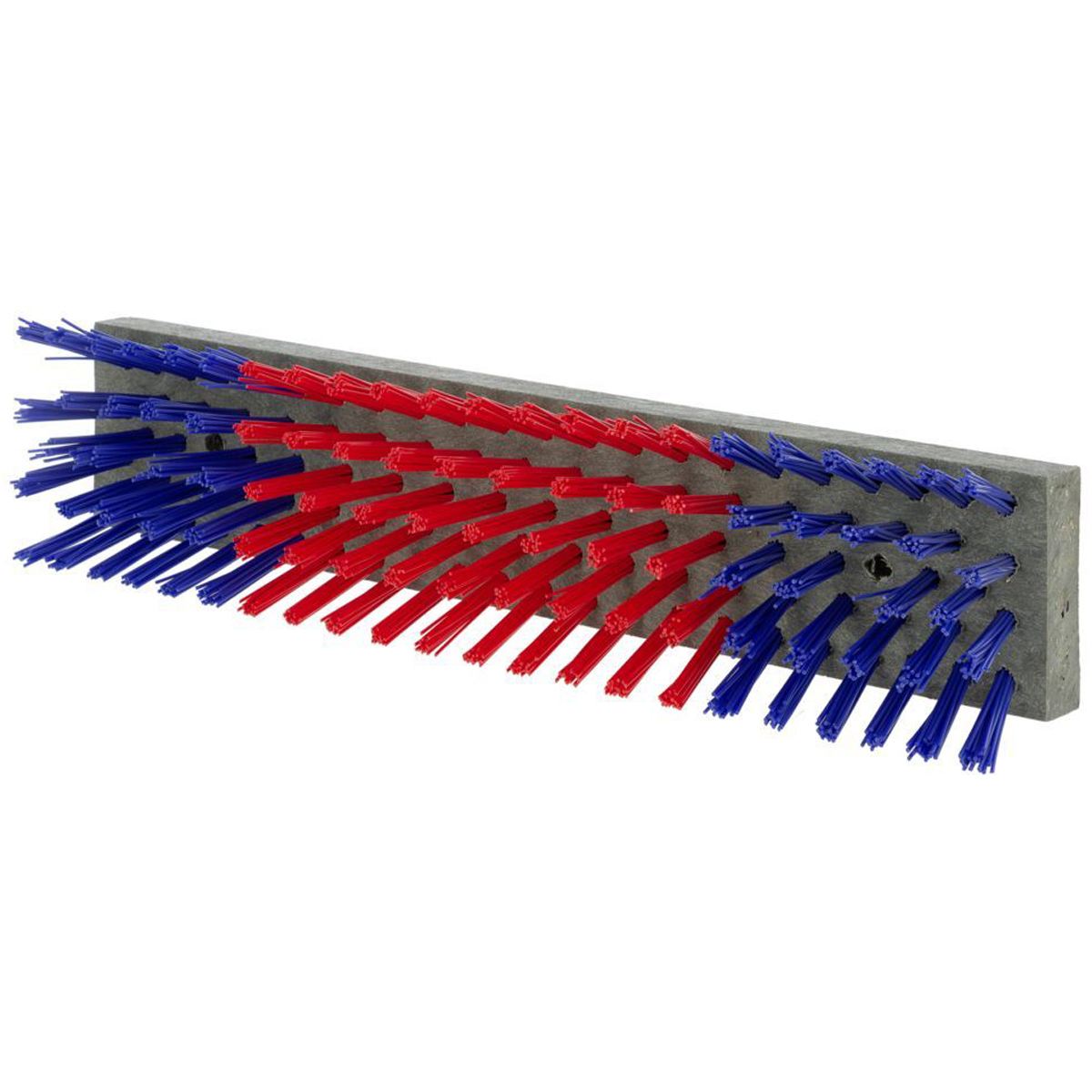 Perie de schimb pentru perie de vite 50x10 cm, plastic, roșu-albastru