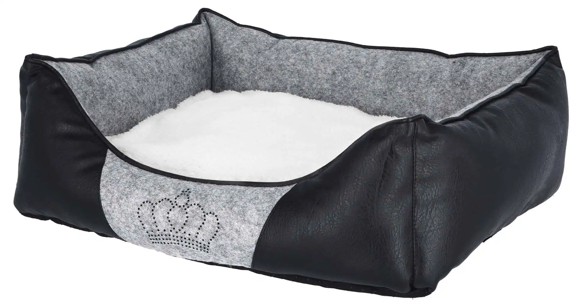 Kerbl Kuschelbett Chiara mit Strasskrone 55 cm