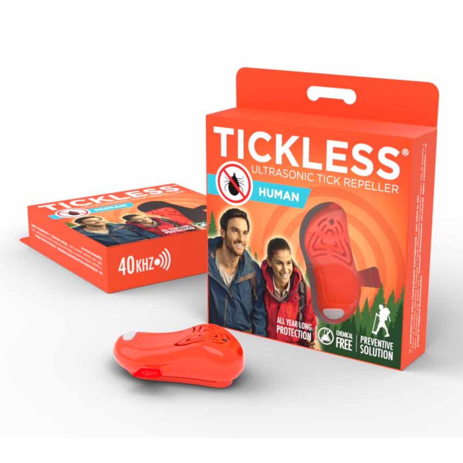 Tickless Human Tick Repellent portocaliu