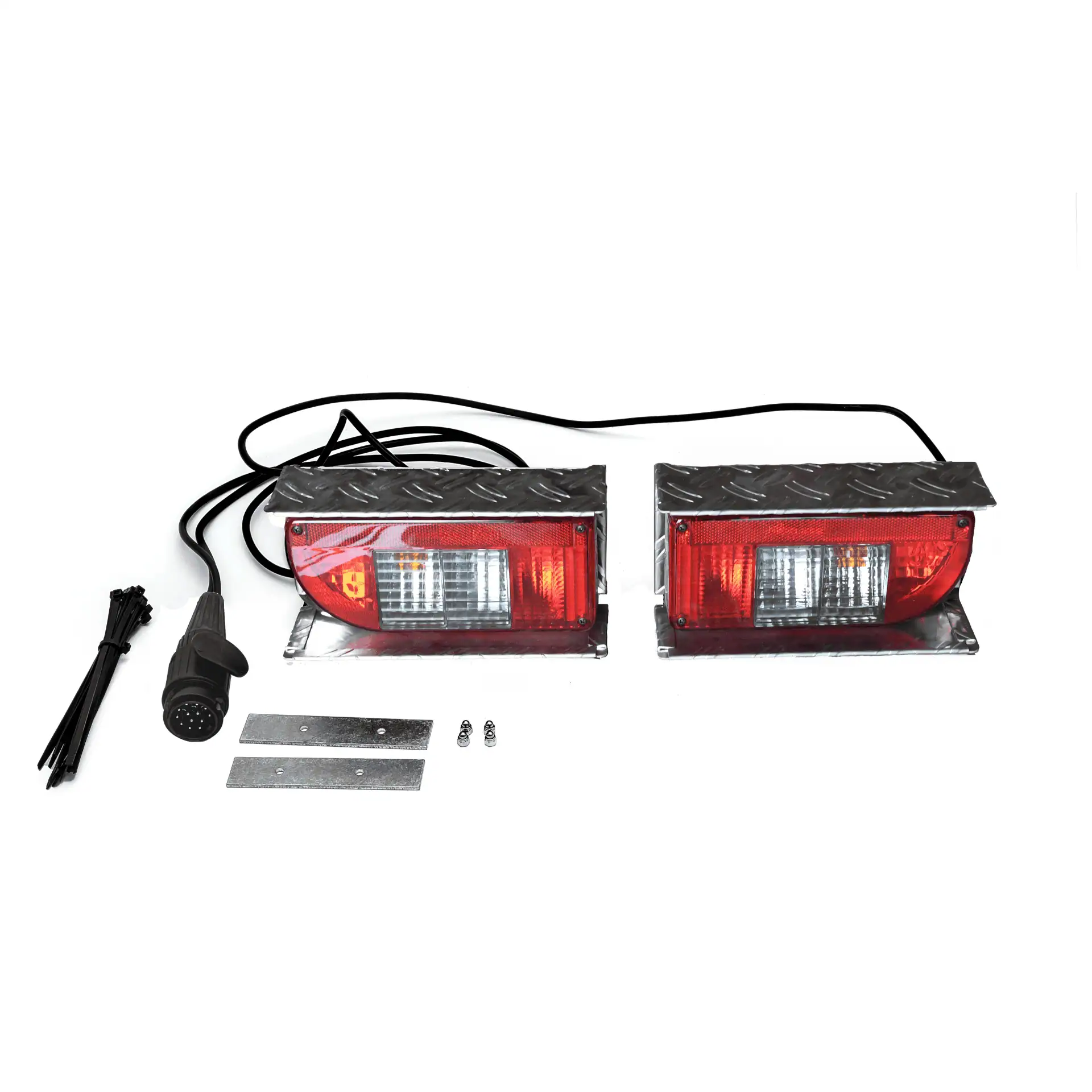 Heck-Pack Lighting set 13-pin with aluminum protection