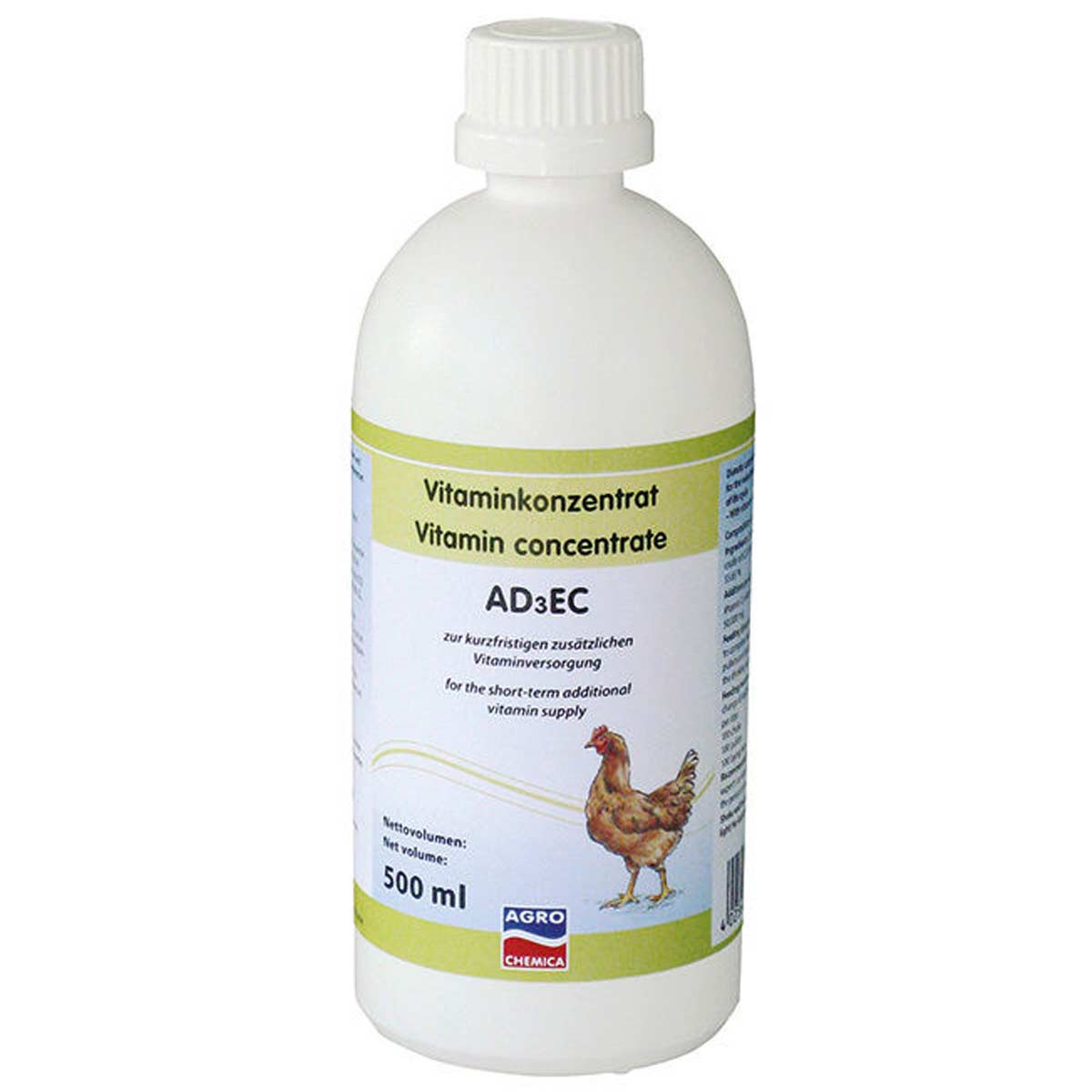 Concentrat de vitamine AD3EC pentru păsări de curte 500ml