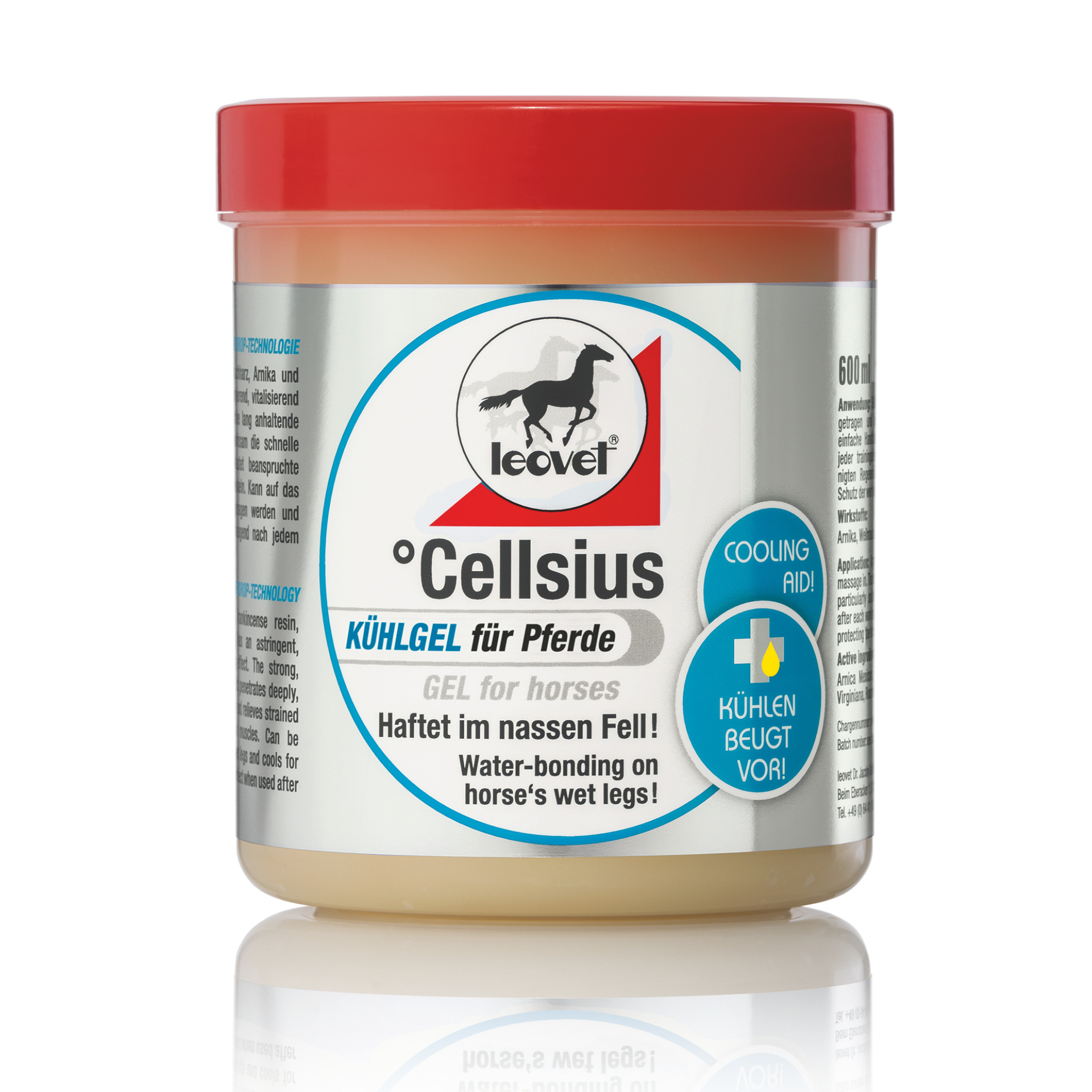 Leovet Cellsius gel răcoritor pentru cai 600 ml