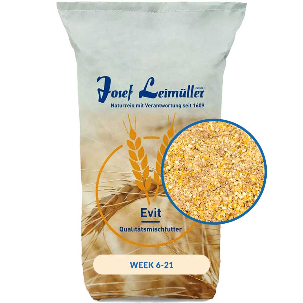 Leimüller hrană pentru găini tinere în săptămâna 6-21 25 kg