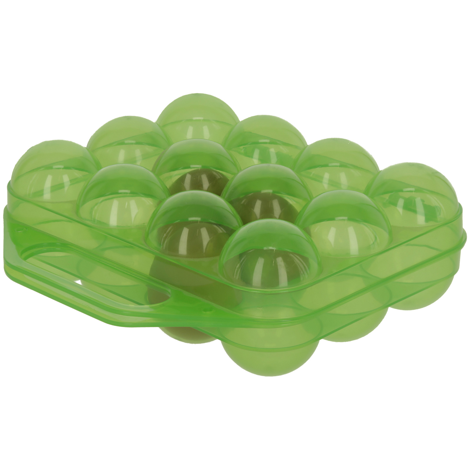 Cutie cofraj de transport ouă din plastic pentru 12 ouă