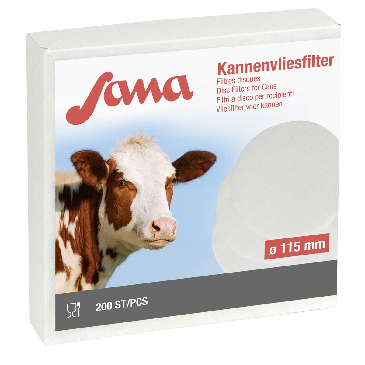 Sana filtru pentru lapte 115 mm
