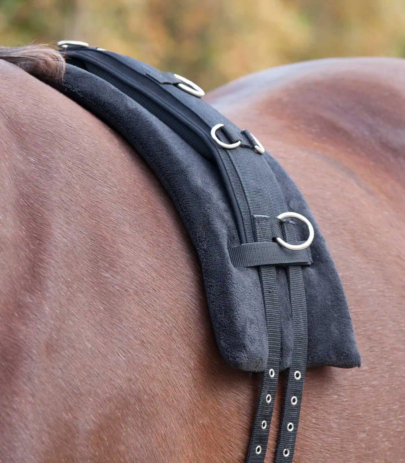 Memory Foam Surcingle Pad black Pony Memory Foam Surcingle Pad black Pony