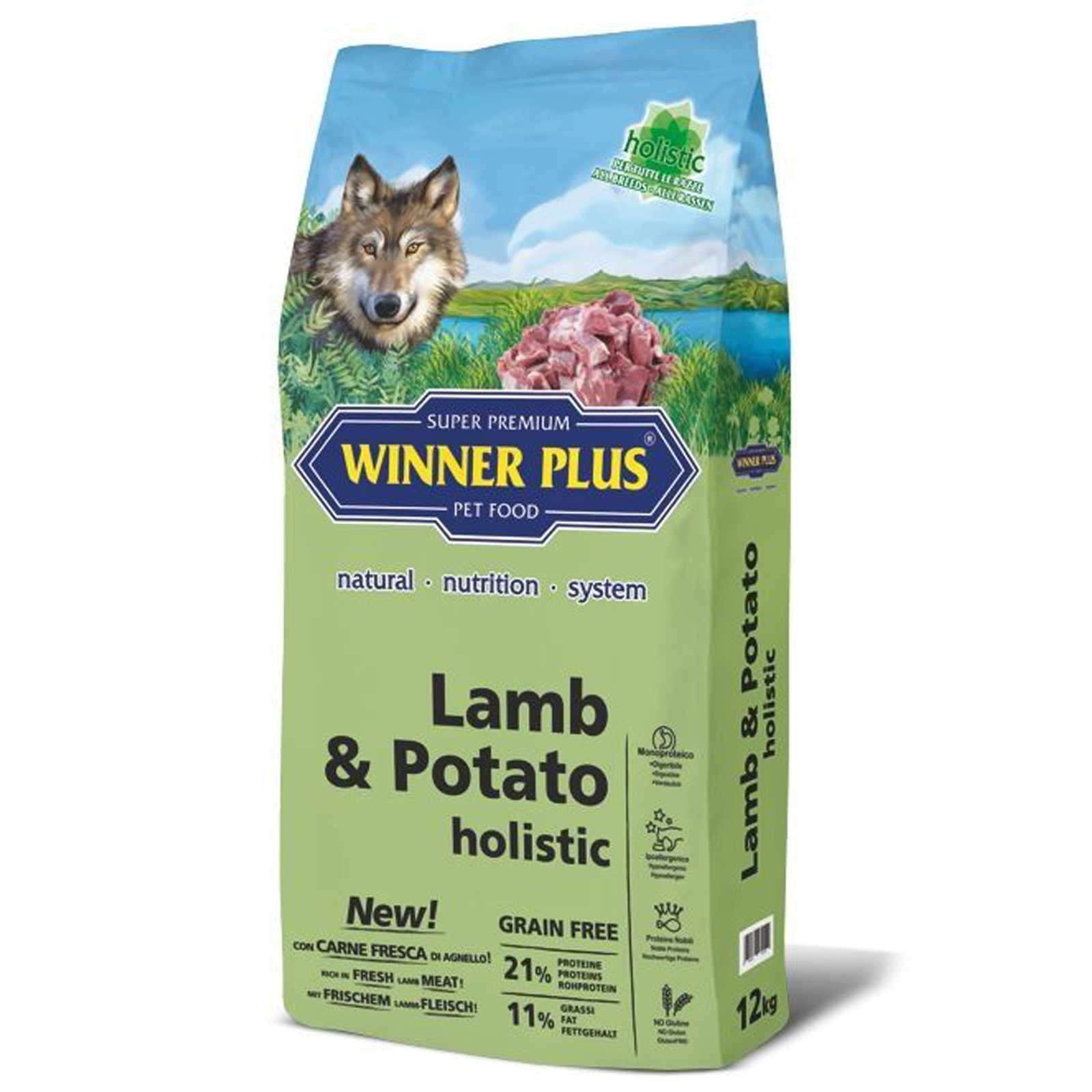 Winner Plus Holistic Lamb & Potato 2 kg