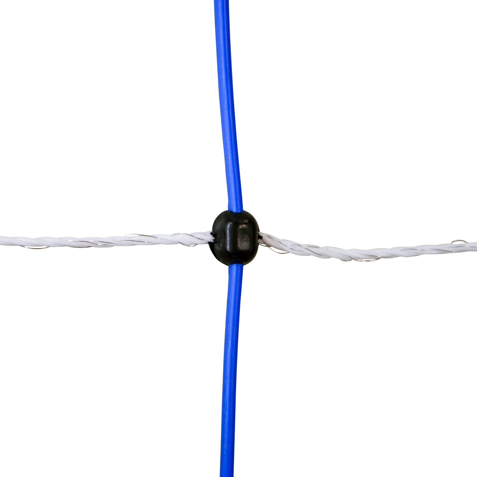 Ako gard electric TitanNet 145, cu doi țăruși, alb-albastru 50 m x 145 cm