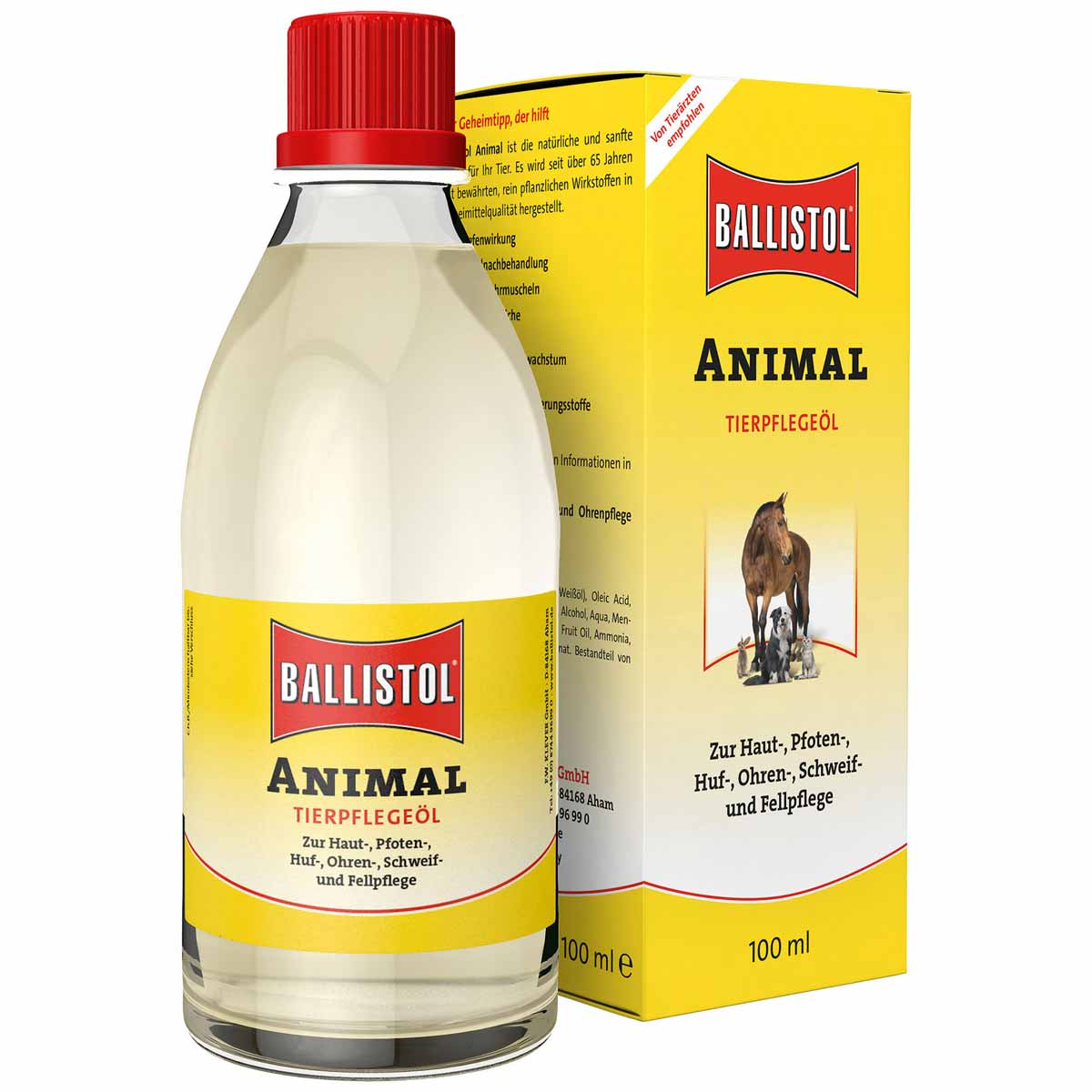 BALLISTOL ulei pentru îngrijirea animalelor 100 ml
