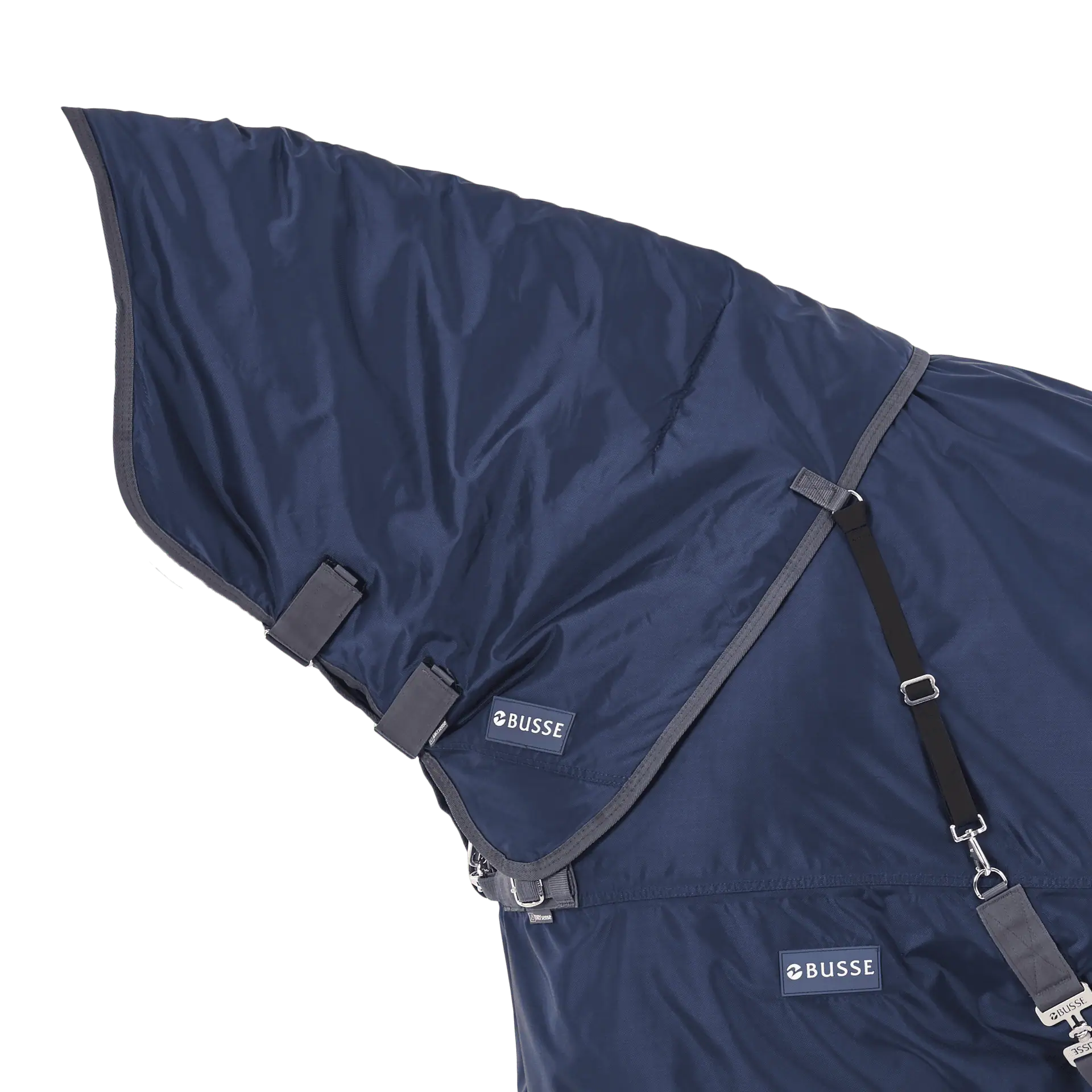 BUSSE Bucată de gât FLEXIBLE PRO 100 M navy/gri