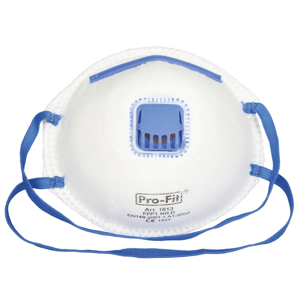 3x mască protecție de praf fin FFP1 cu supapă